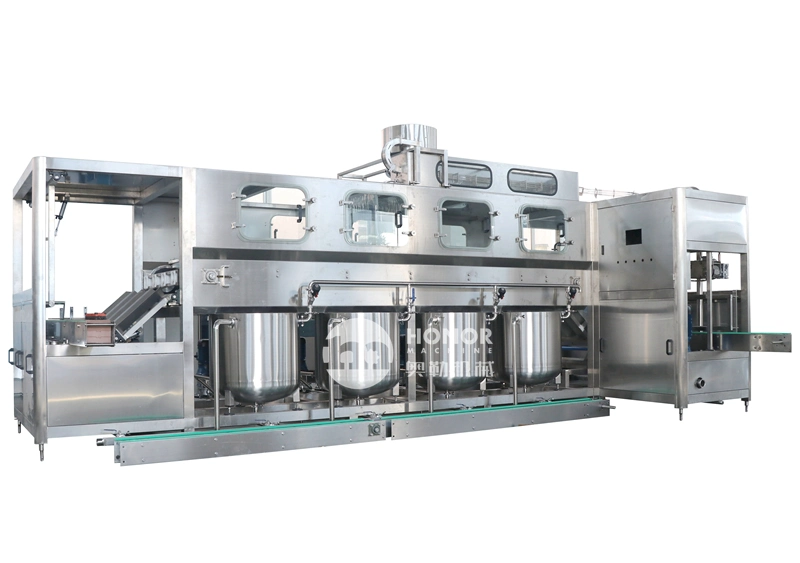 High Quality Stainless Steel 3-5 Gallon Drum Water Liquid Mineral Spring Pure Water Filling Line Production Facility